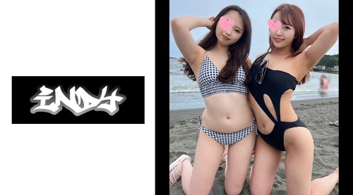 IND-111 Personal shooting Gonzo with a swimsuit beautiful duo who succeeded in picking up on the island Gachireal creampie 3P video leak